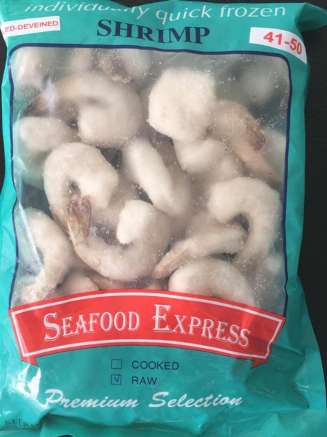 Seafood Express - Shrimp Raw 500g