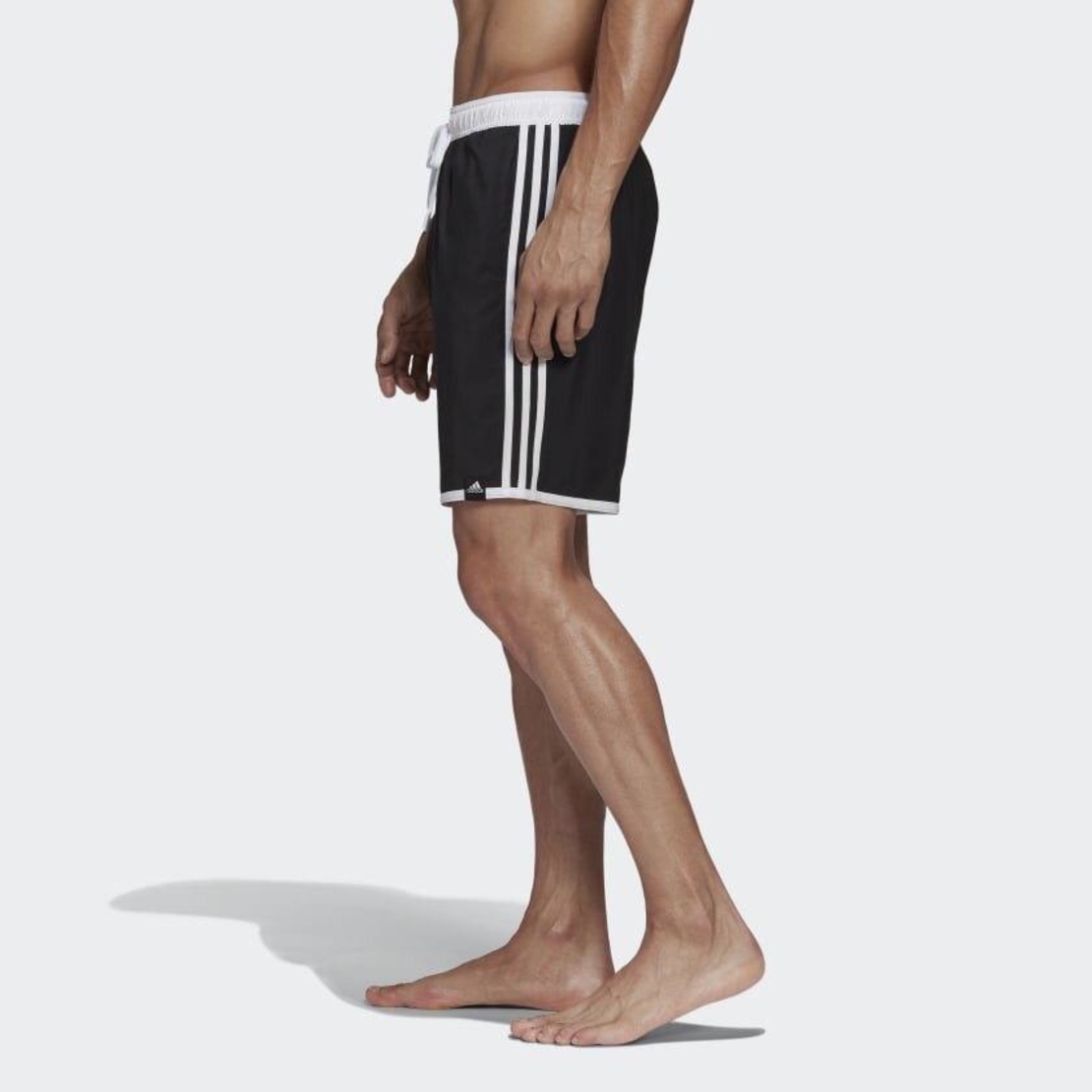 שורט שחיה אדידס לגברים | Adidas 3-Stripes Clx Swim Shorts