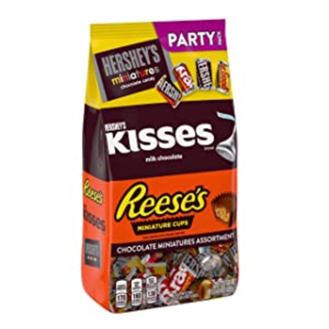 Party Pack - Mix Chocoloates Hershey's , Kisses & Reese's 992g 