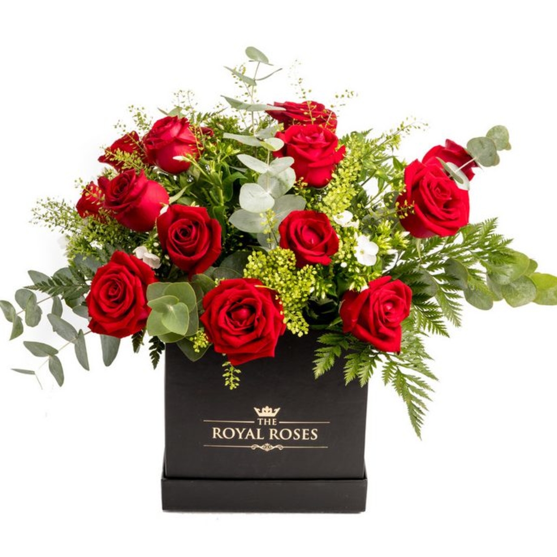 Romantic Flower Arrangement in a Box