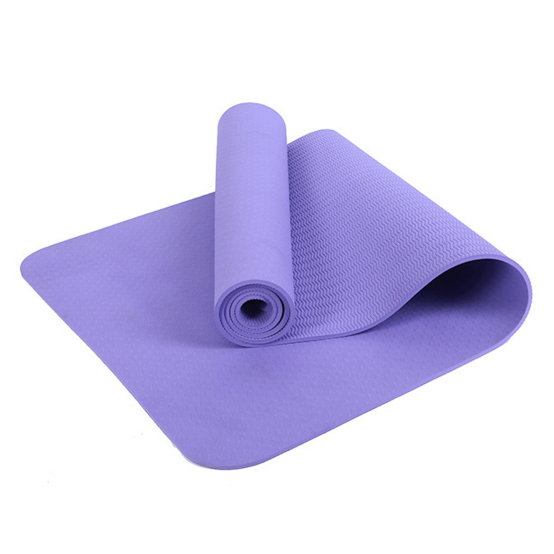purple yoga mat 6mm 
