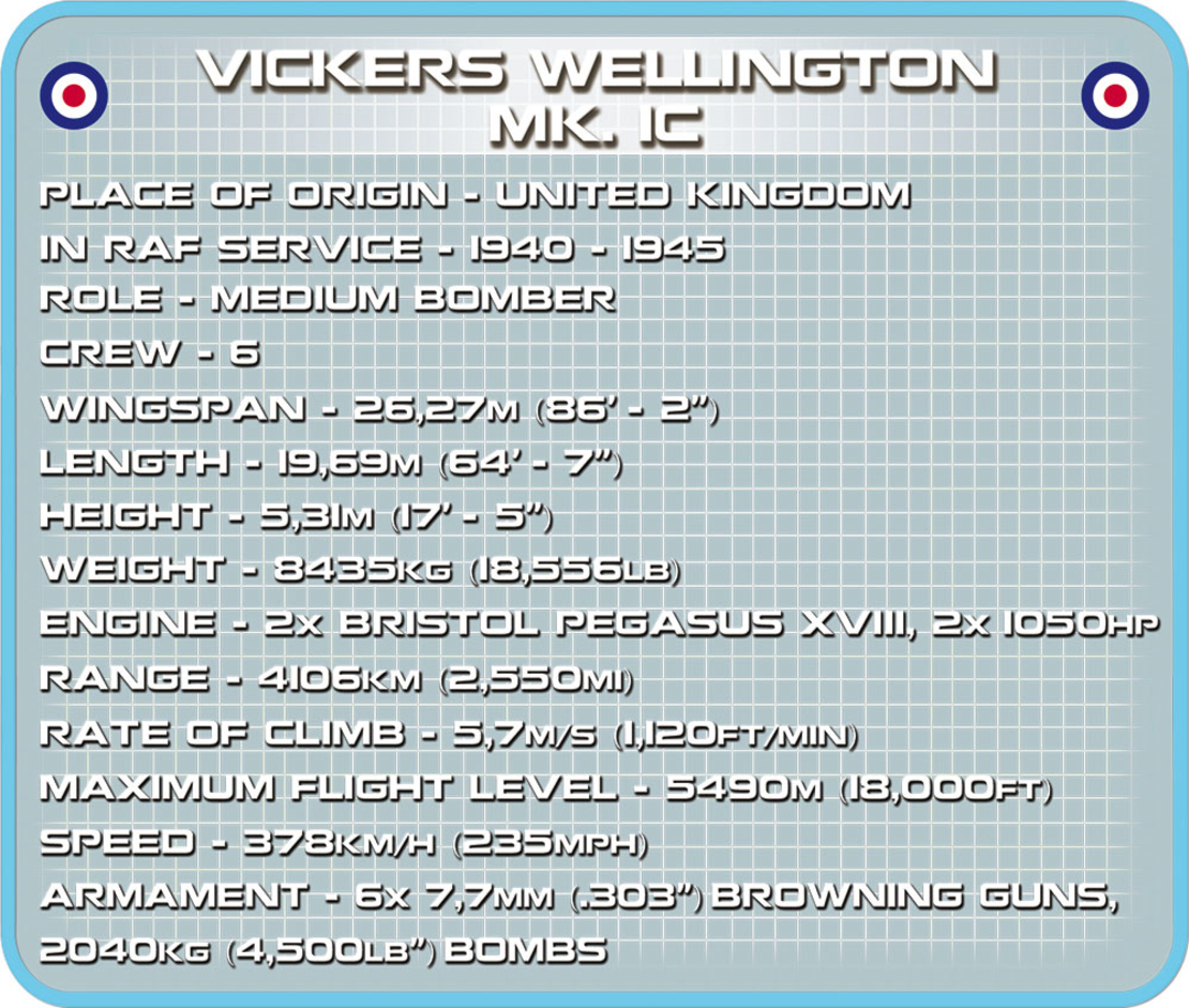 וויקרס וולינגטון - VICKERS WELLINGTON