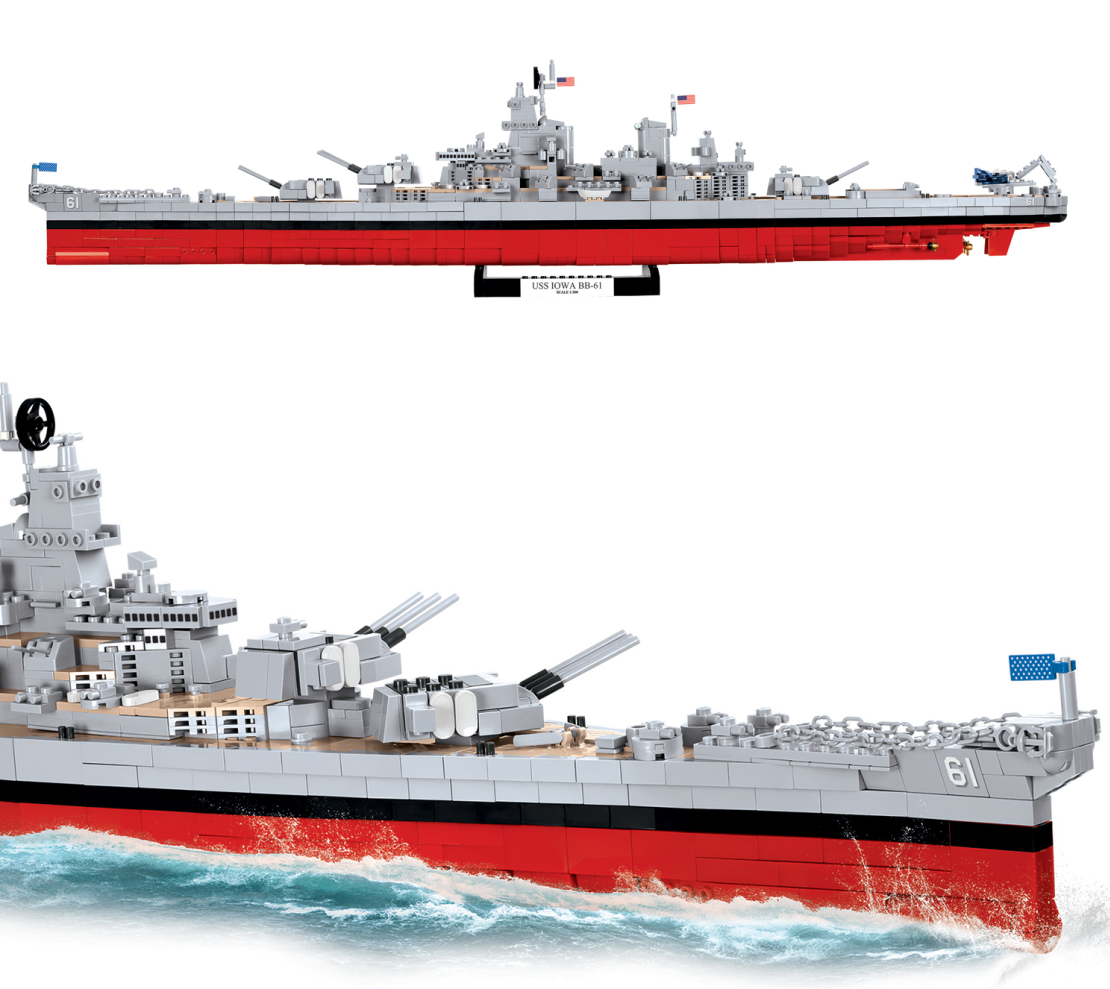 USS IOWA - איווה ומיזורי - אוניות הקרב של הצי האמריקאי