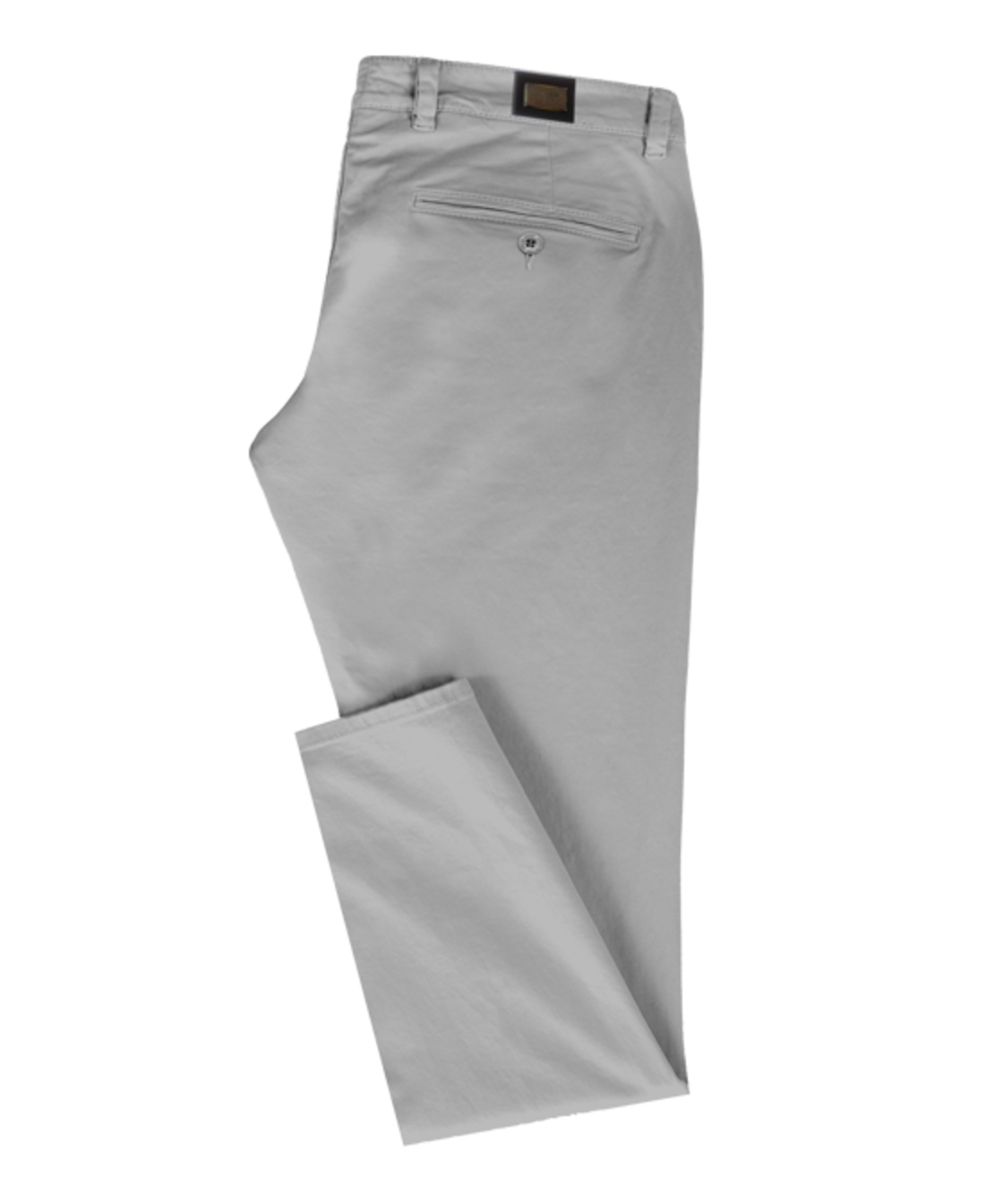 מכנסיים Skinny Cotton/Stretch- אפור בהיר