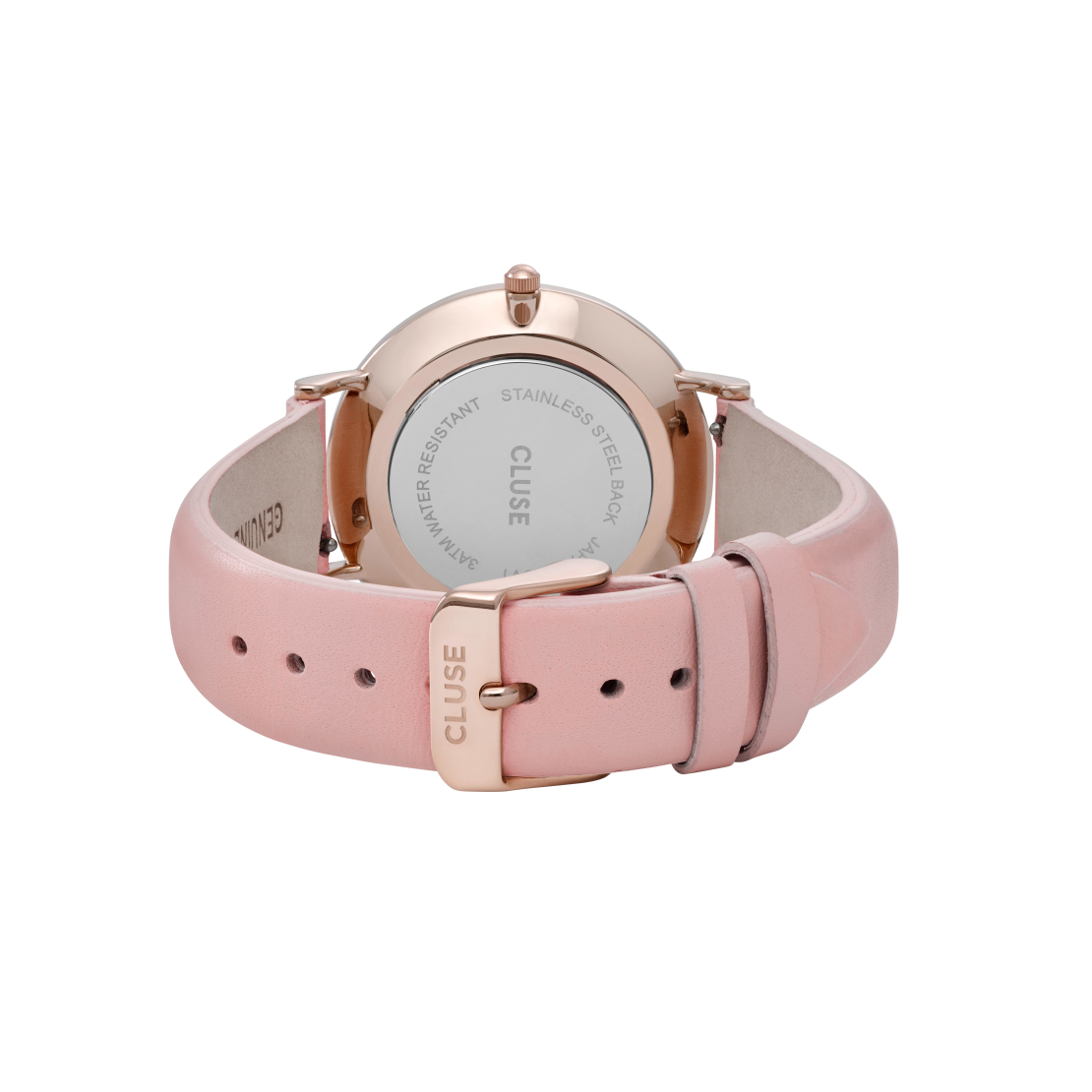 38 mm - CW0101201012  Boho Chic Leather Pink, Rose Gold Colour