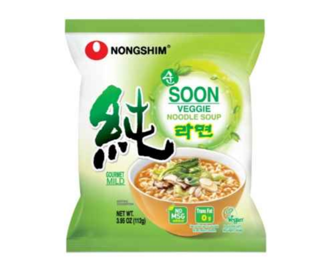 Nongshim - Soon Veggie Ramyun Noodle Soup 112g