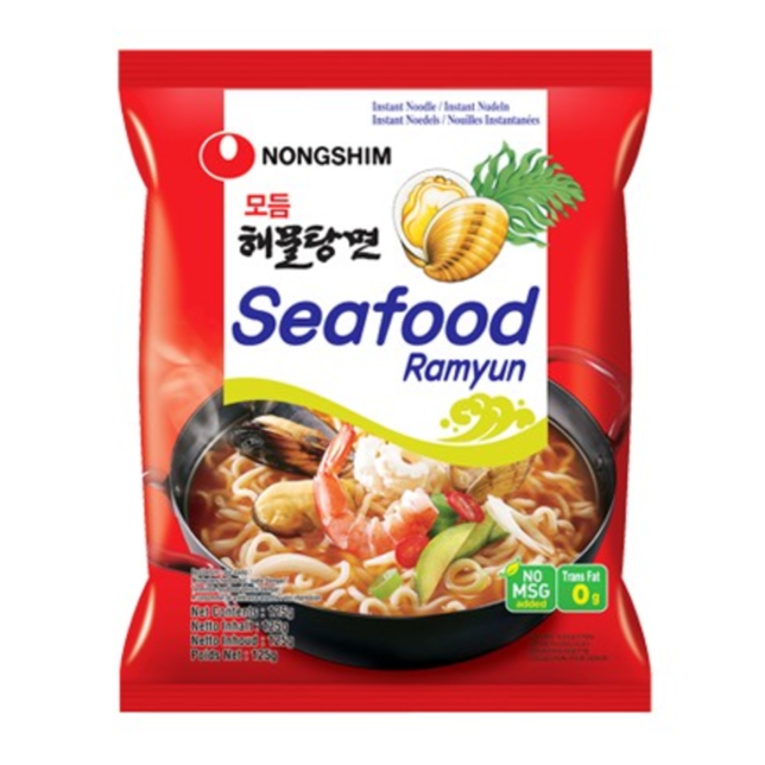 Nongshim - Seafood Ramyun 125g