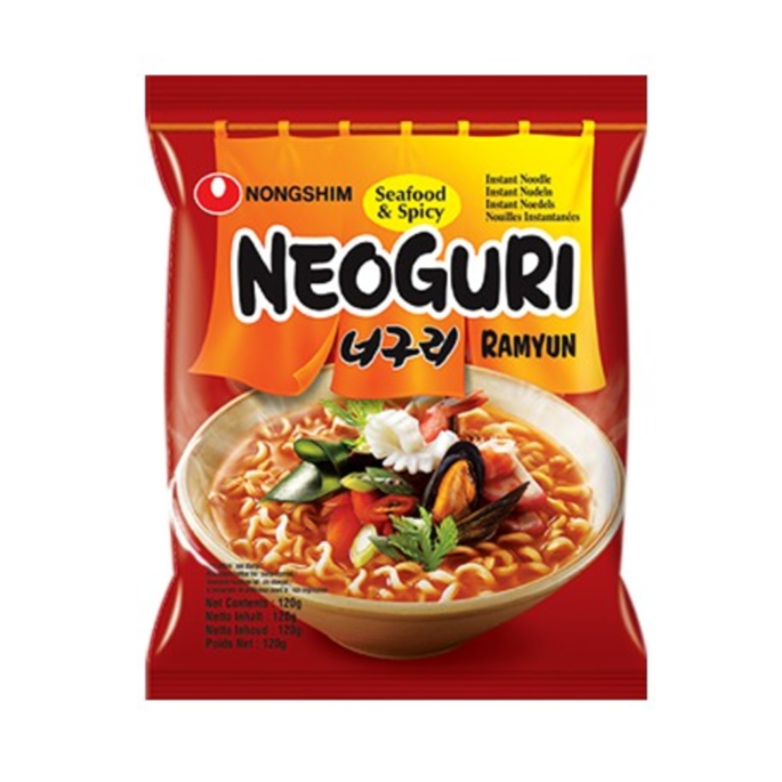 Nongshim Neoguri Seafood @ Spicy