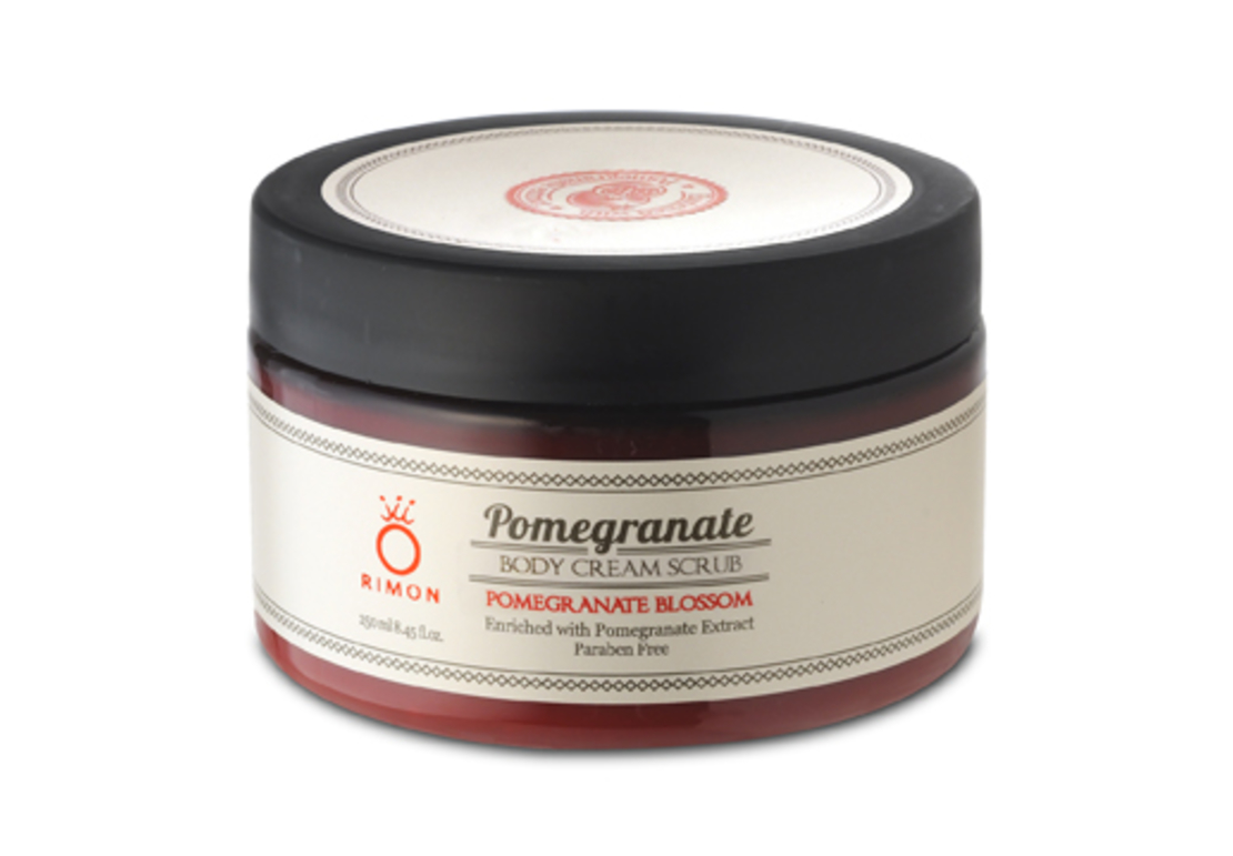 Body Scrub Enriched with pomegranate extracts