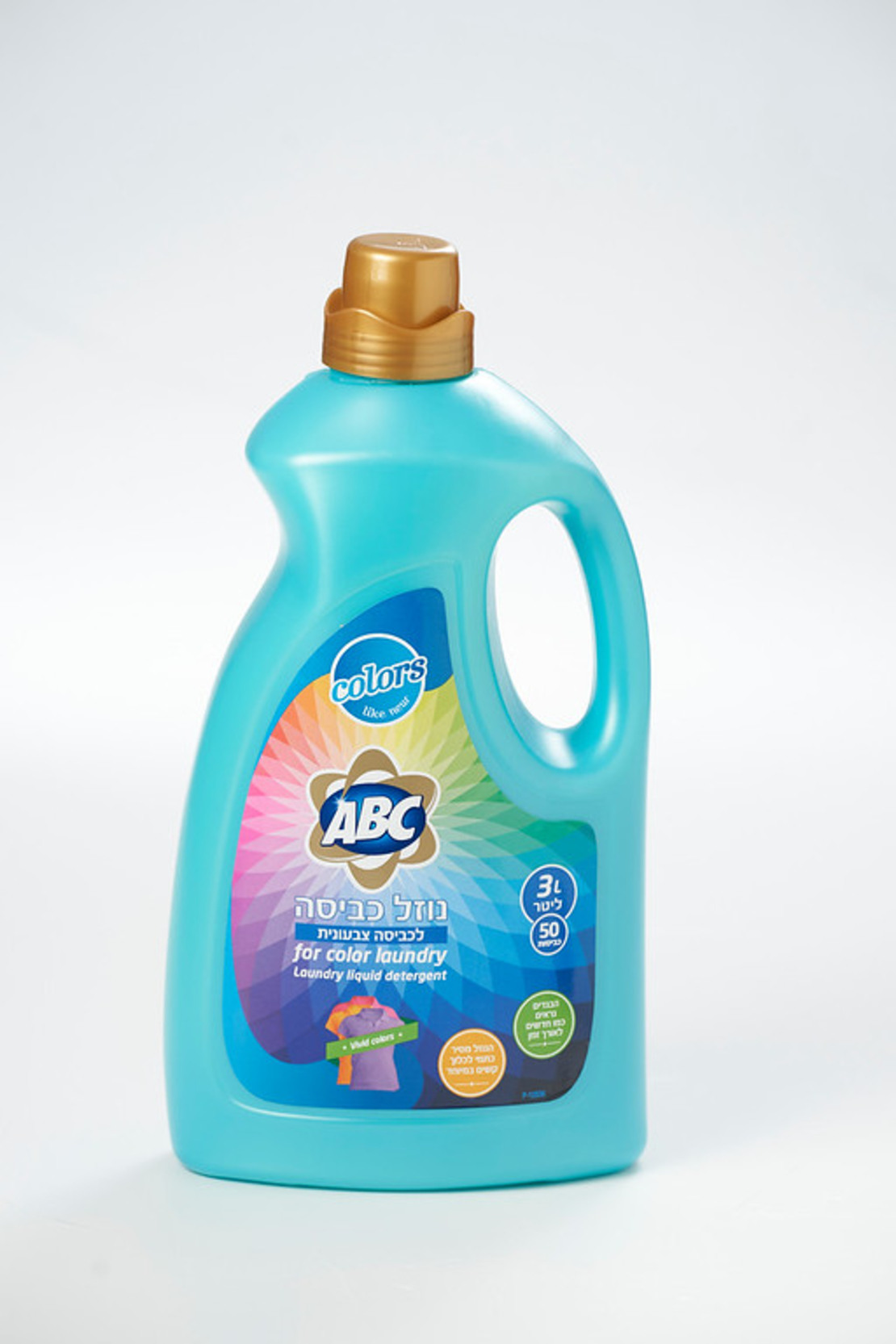 ג'ל לכביסה צבעונית - ABC