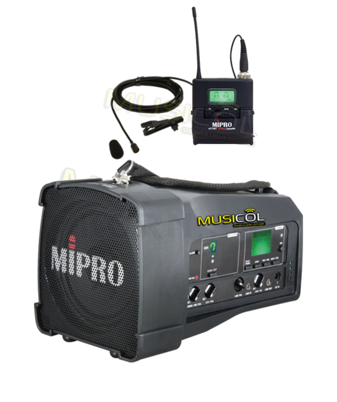 בידורית אלחוטית עם מיקרופון מדונה MIPRO MA-100SU-S