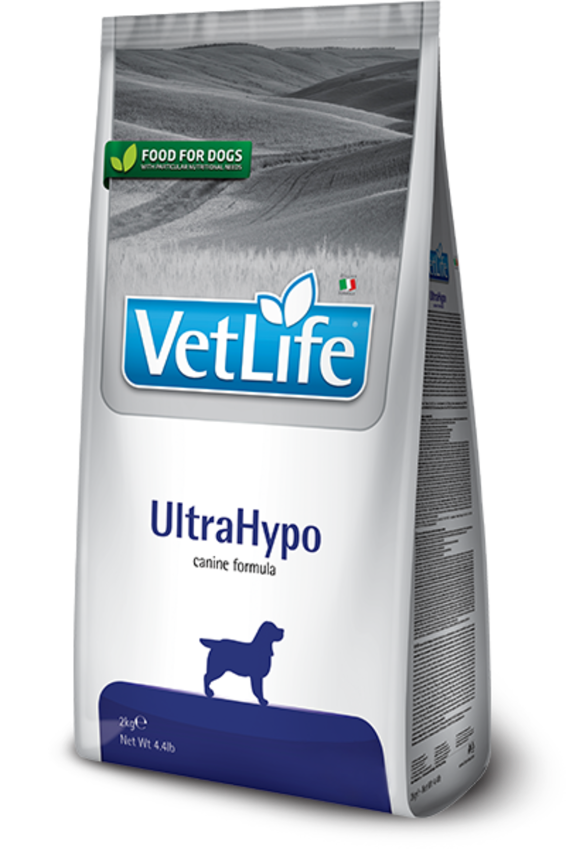 Vet Life Ultrahypo וט לייף אולטרה היפו מזון רפואי לכלבים 12 ק