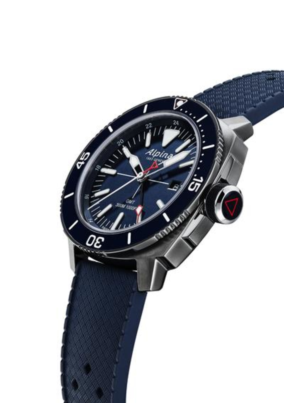 שעון Alpina Seastrong Diver GMT Blue
