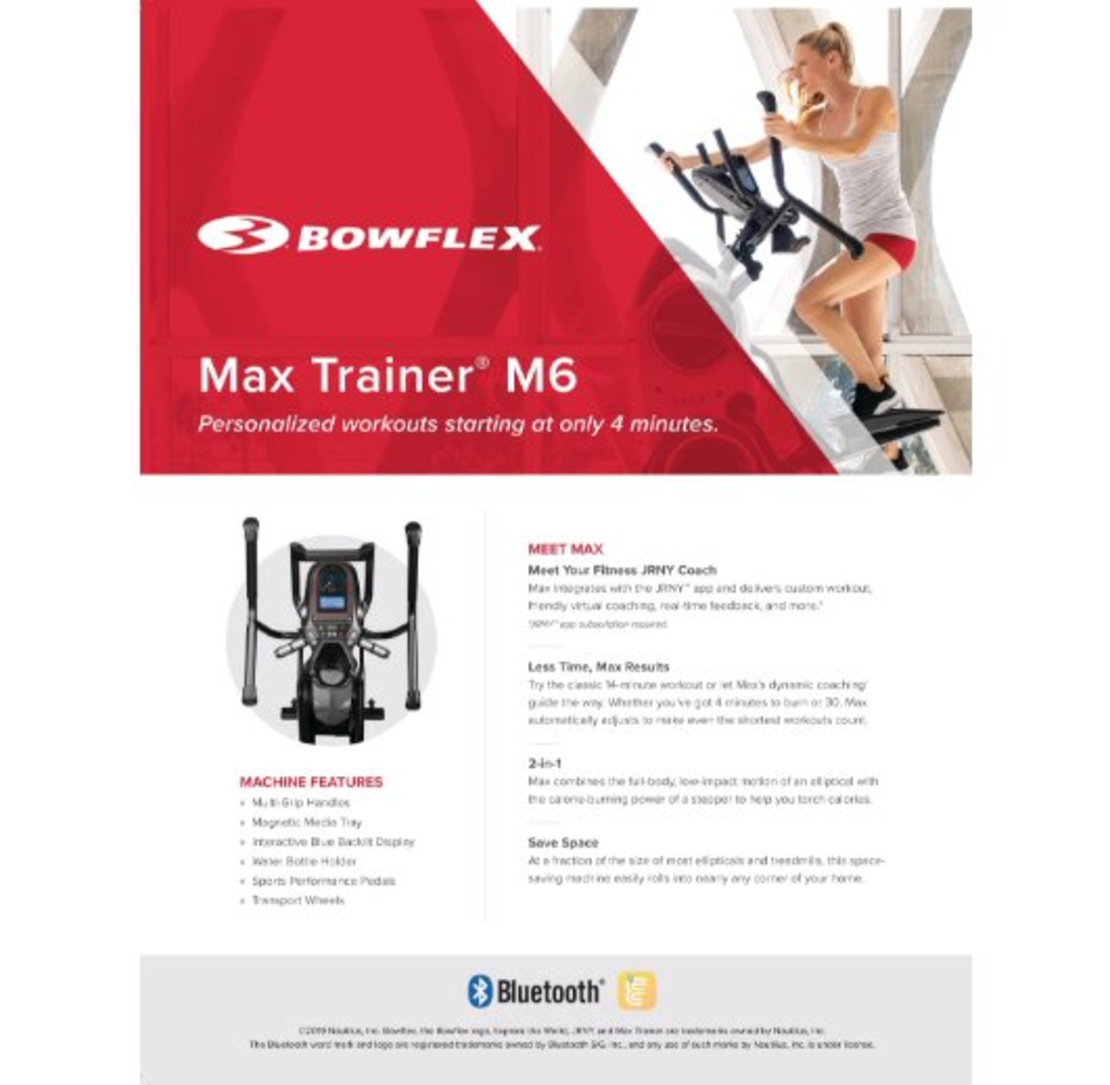סטפרBowflex Max Trainer M6