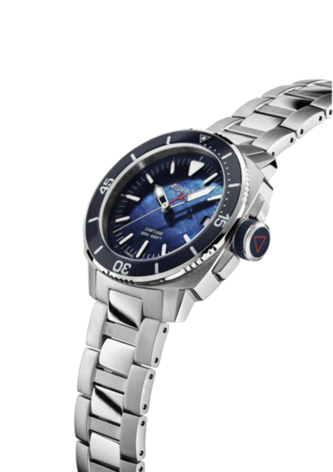 שעון Alpina Seastrong Diver Comtesse Navy
