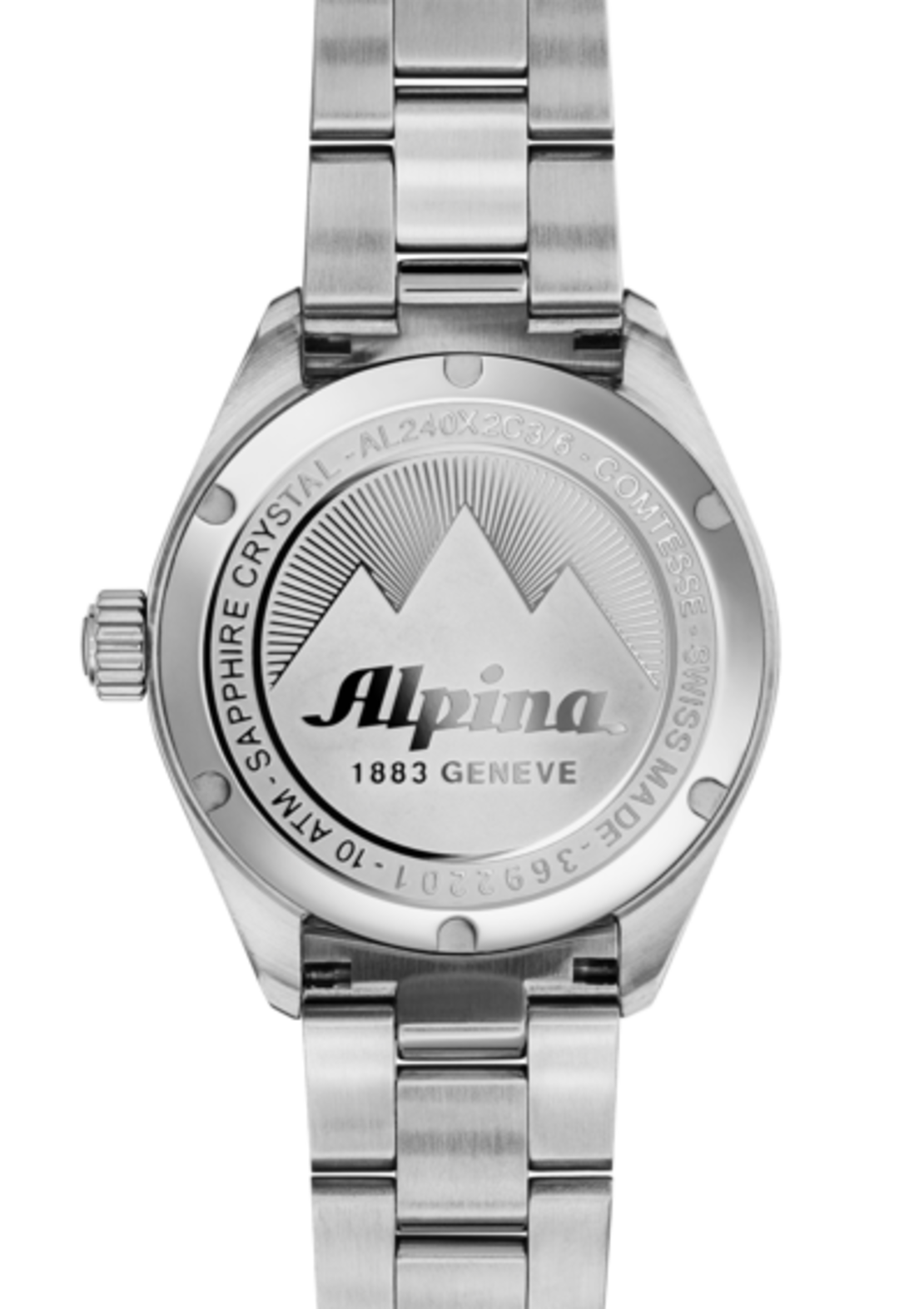 שעון Alpina Comtesse Black/Bracelet