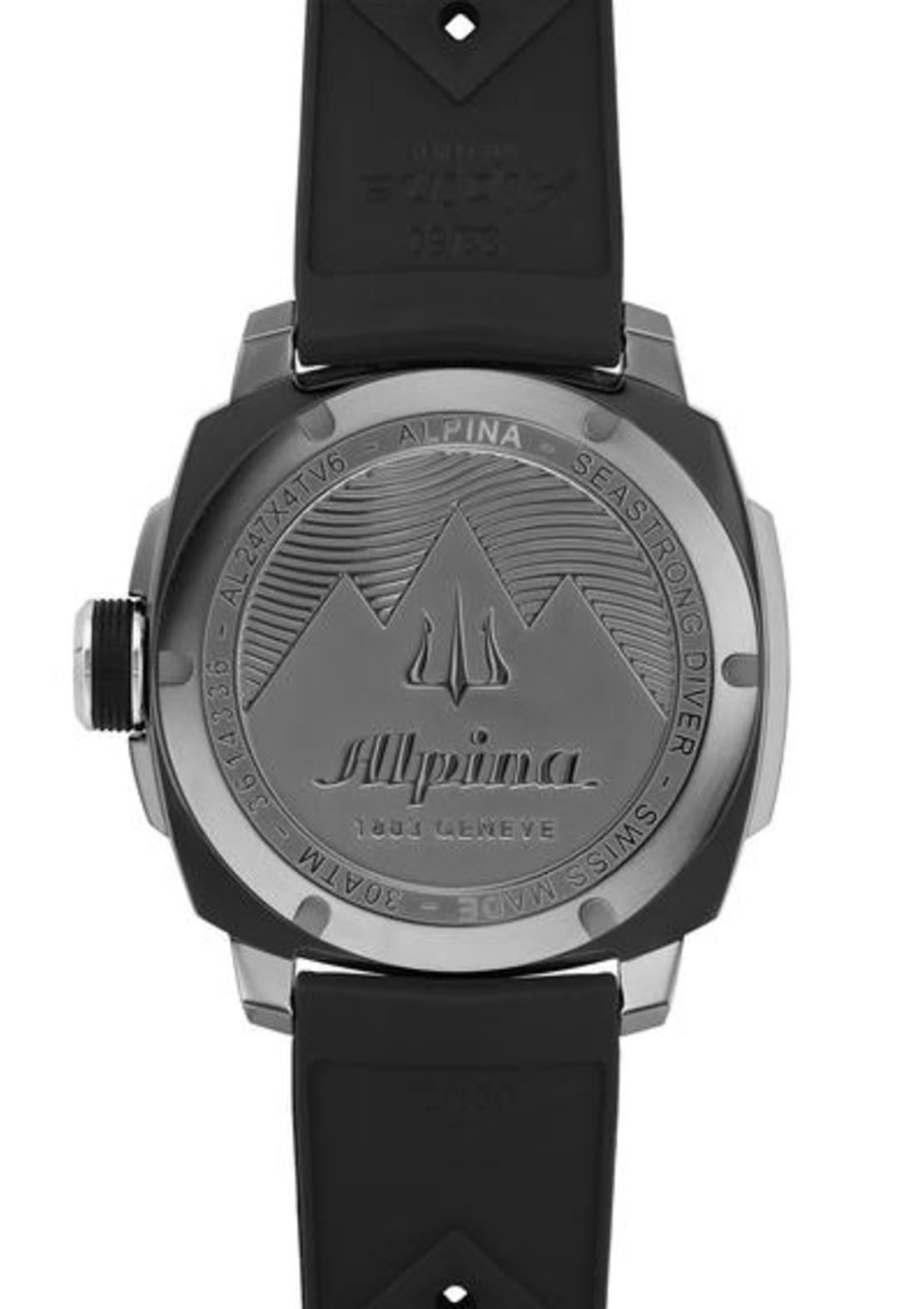 שעון Alpina Seastrong Diver GMT Grey