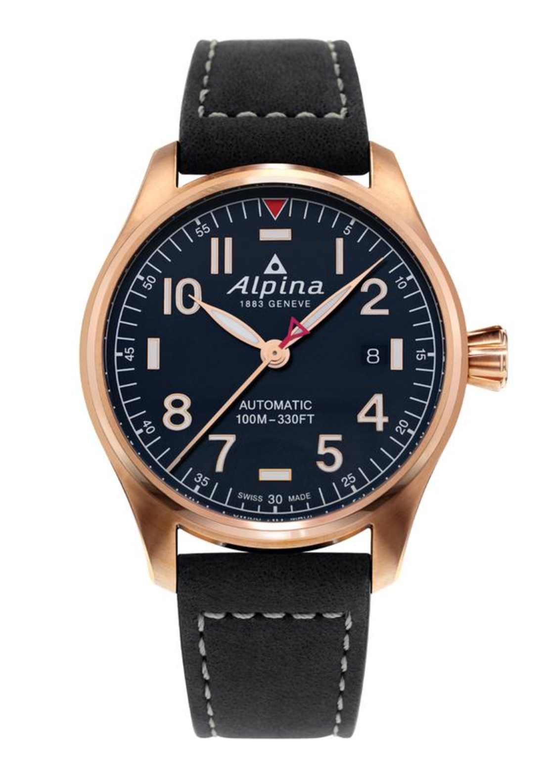 שעון Alpina Startimer Pilot Automatic Navy Blue Dial