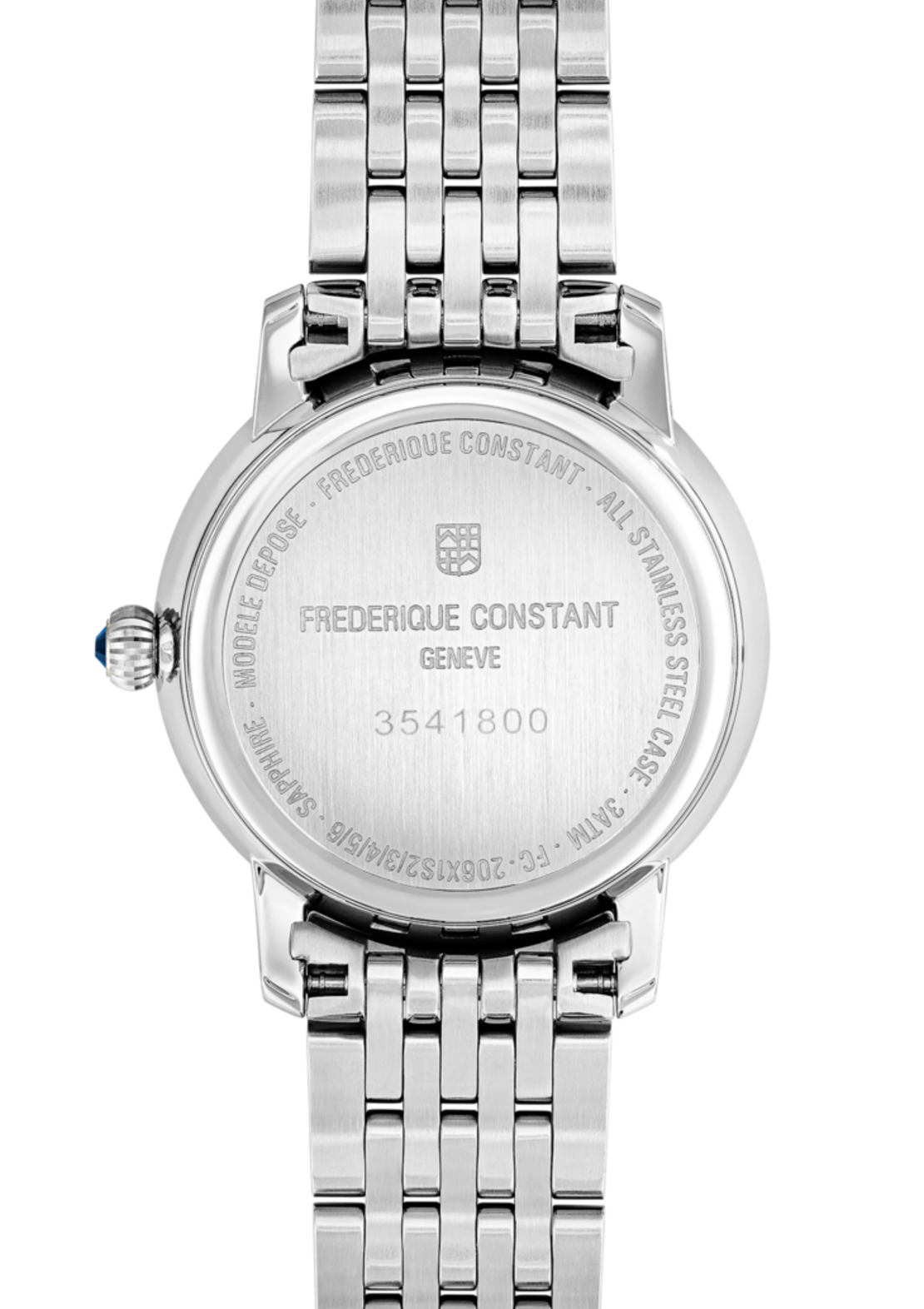 שעון Frederique Constant Slimeline Ladies Moonphase FC-206MPWD1SD6B