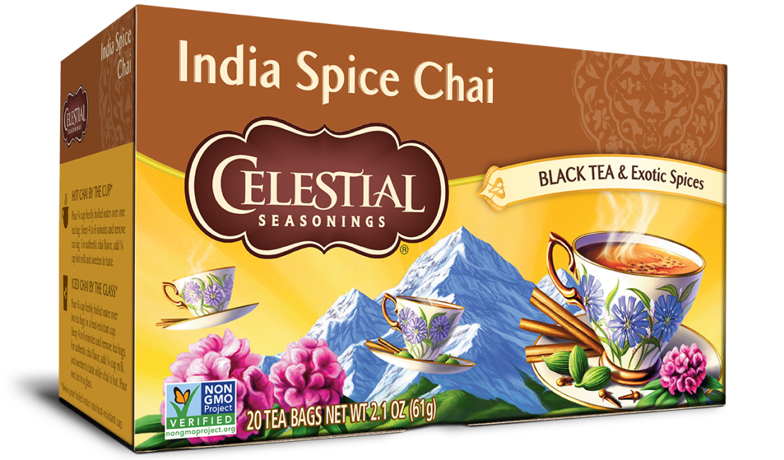 תה צ'אי הודי  INDIA SPICE CHAI  celestial