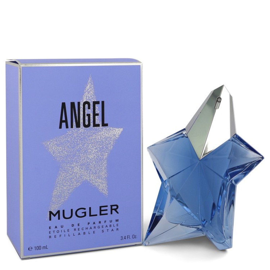 בושם לאשה אנג'ל טרי מוגלר ניתן למילוי Thierry Mugler Angel EDP 100 ML REFILLABLE 