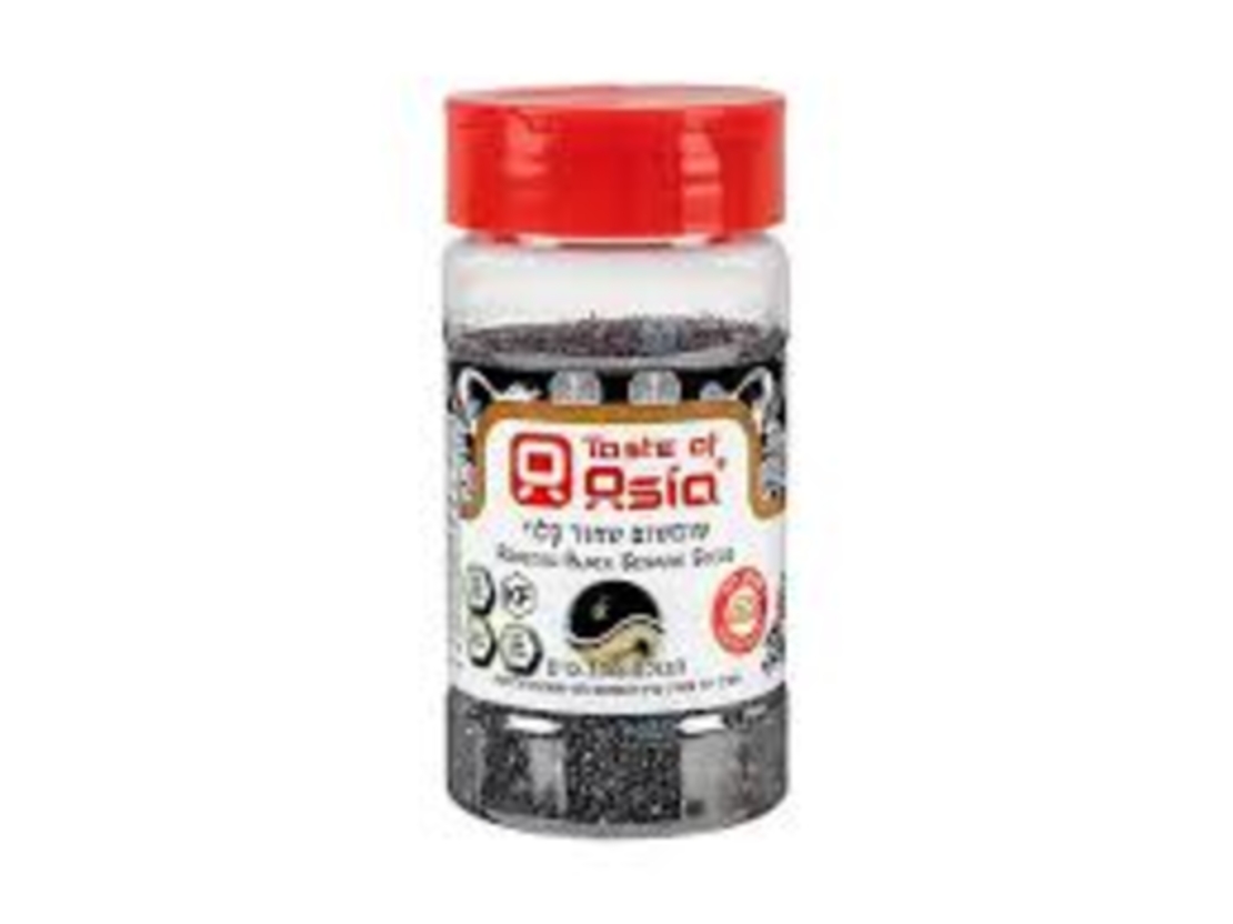 Taste Of Asia - Roasted Black Sesame Seeds 100g