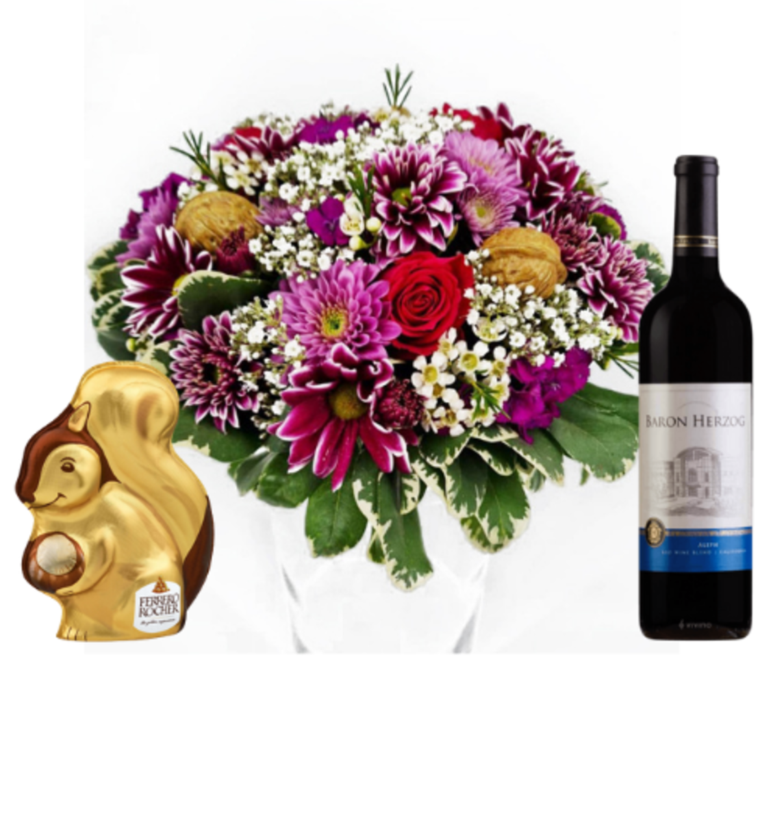 Flower bouquet - Pesach in Budapest with chocolate and wine