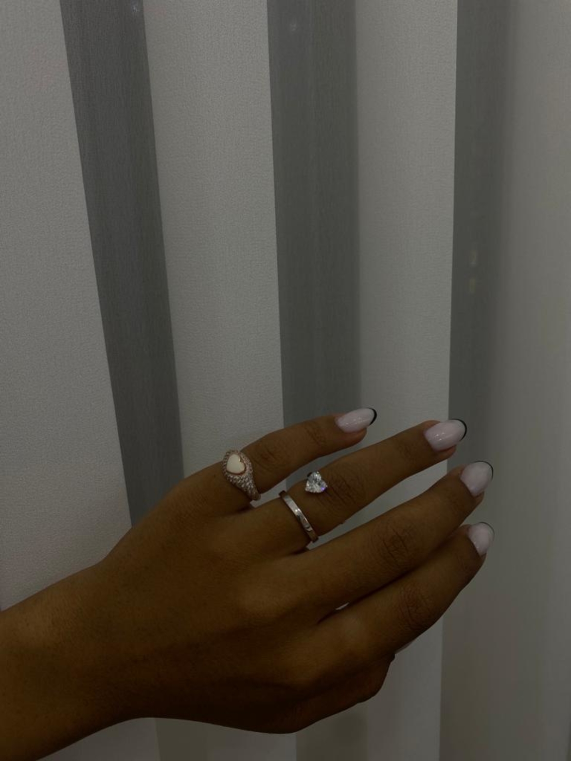 טבעת בל עם זרקון לב - כסף 925