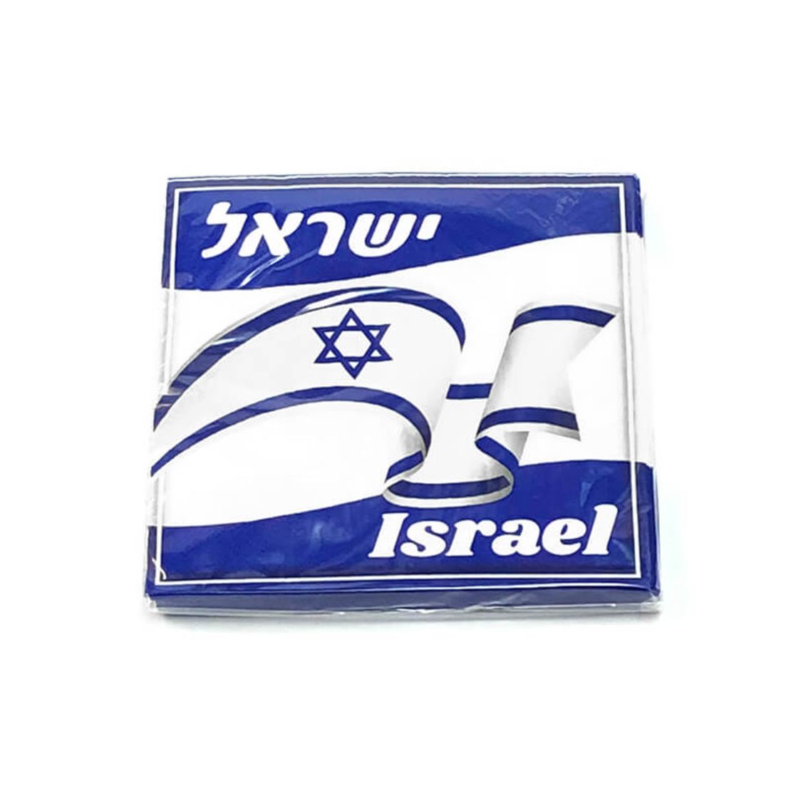 מפיות מעוצבות - דגל ישראל - דגם 2