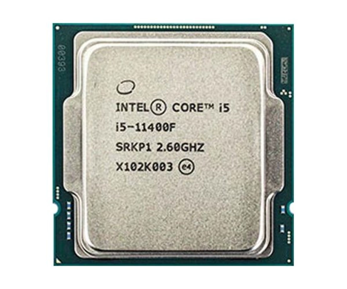 מעבד INTEL Core i5-11400F Tray 12MB LGA1200 65W NO GPU No FAN