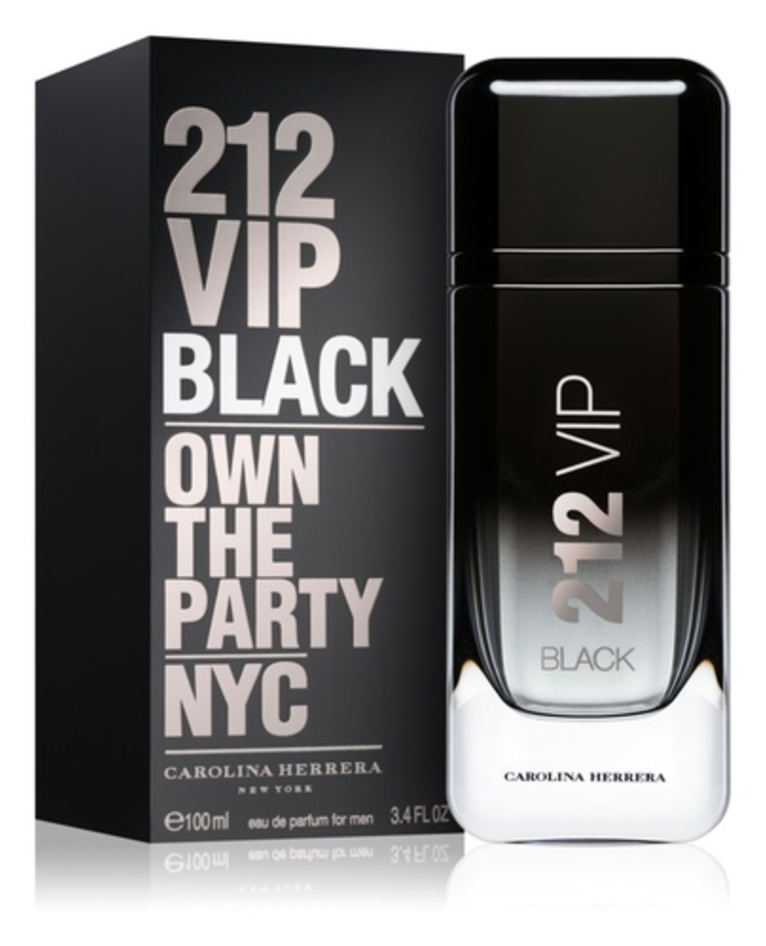 קרולינה הררה 212 VIP בלאק – א.ד.פ 100 מ'ל Carolina Herrera 212 VIP Black Eau de Parfum for Men
