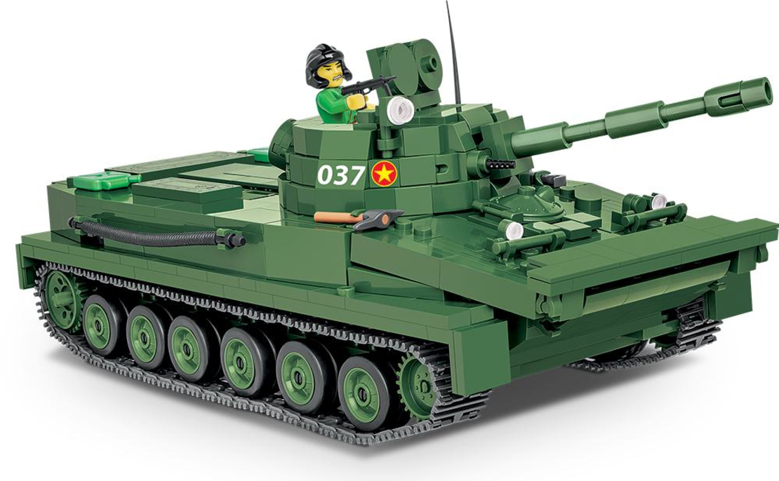 טנק PT-76 סובייטי