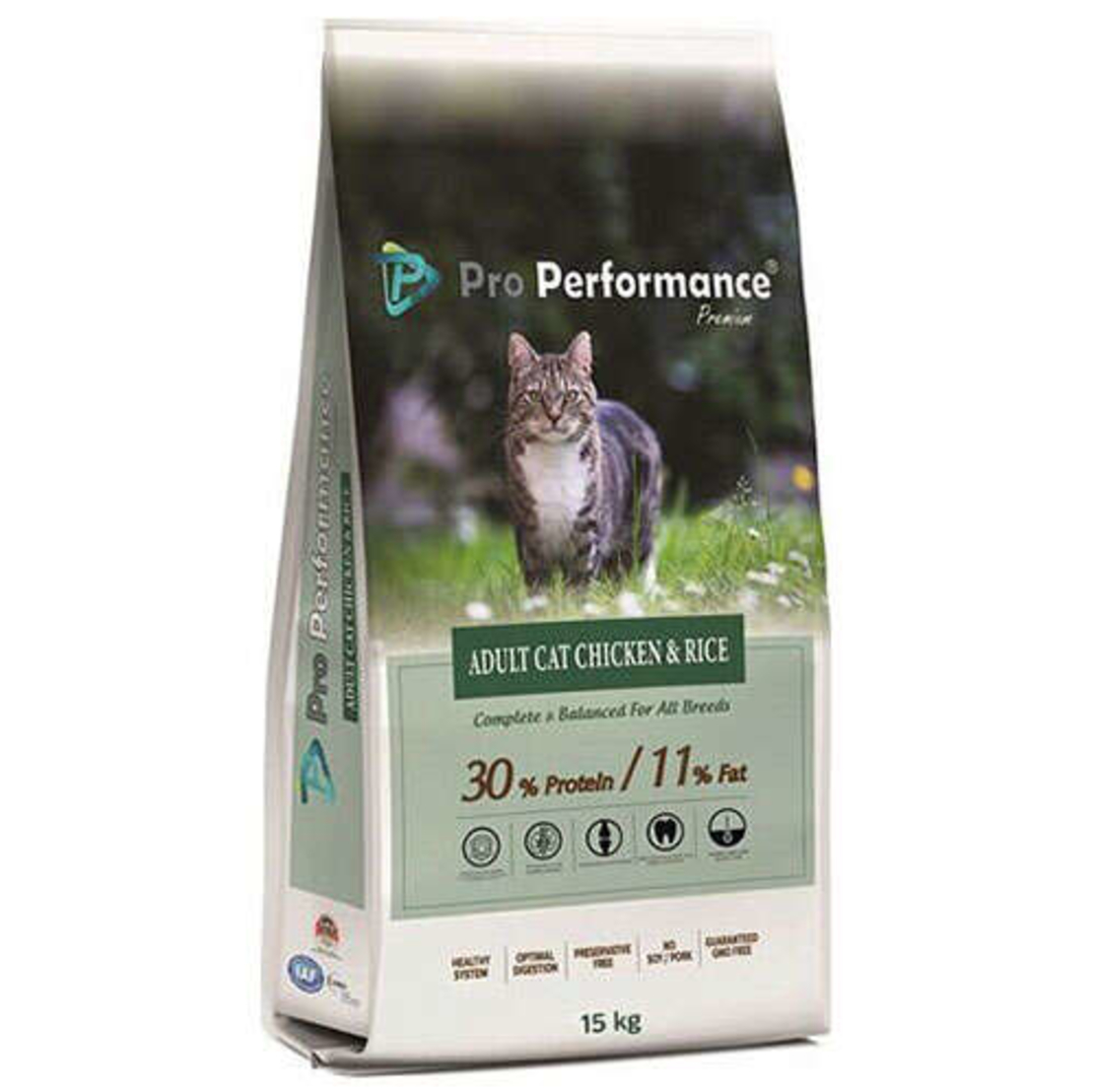 Pro Performance פרו פרפורמנס עוף ואורז לחתול 15 ק