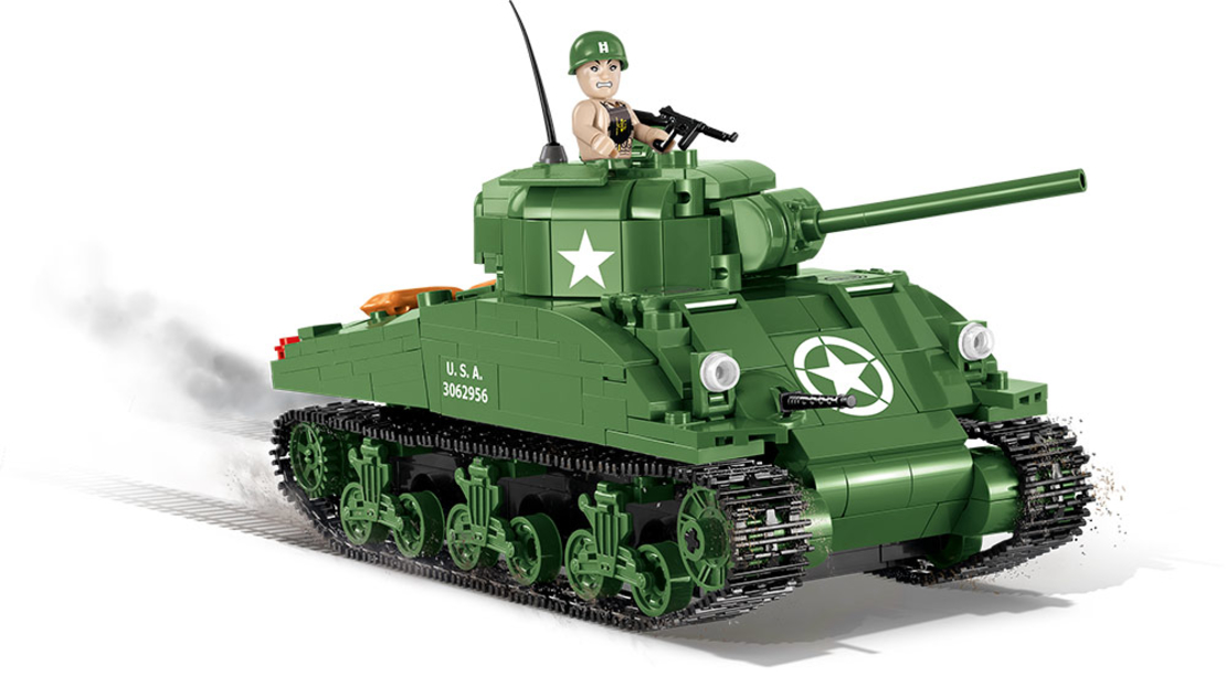 טנק שרמן M4A1 אמריקאי