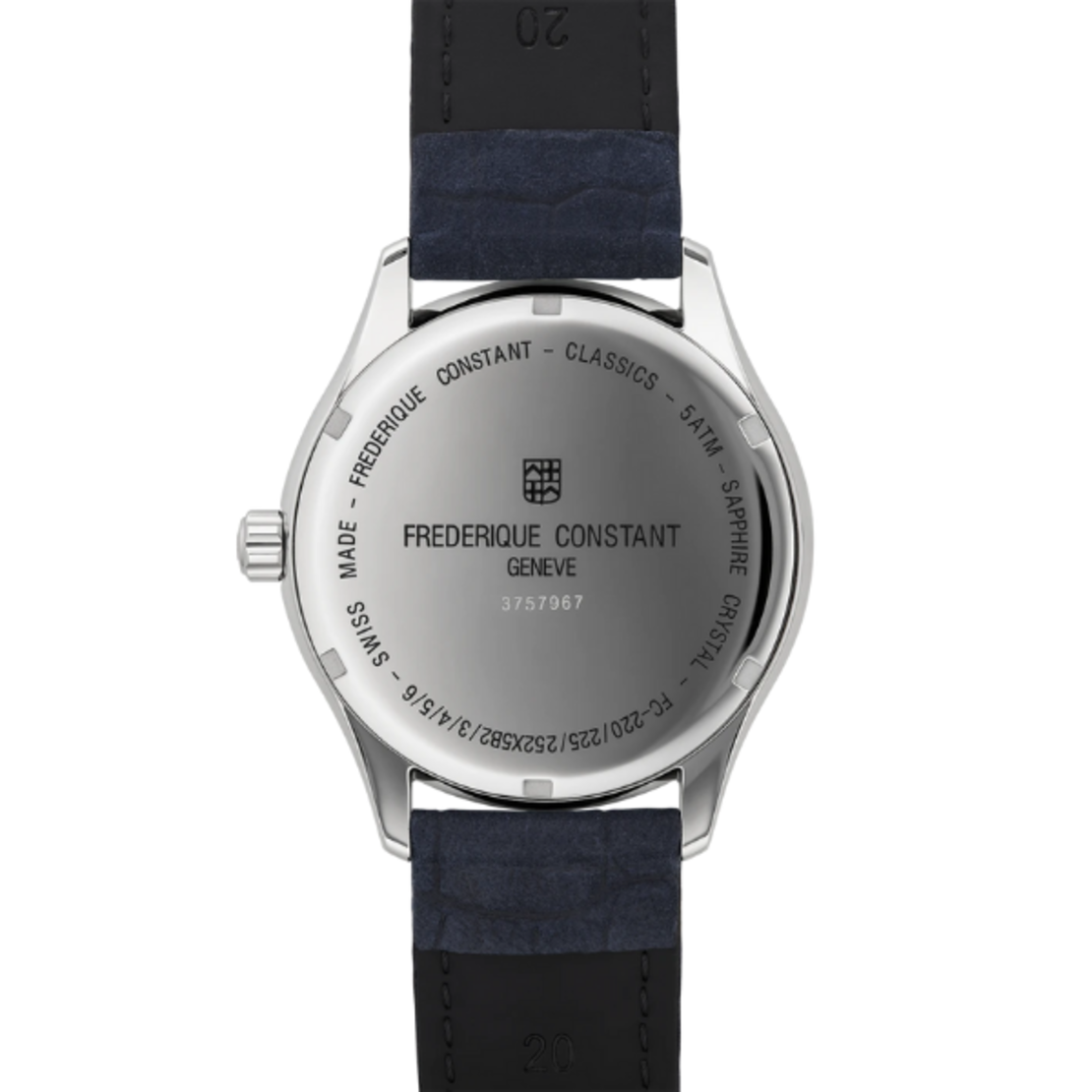 שעון Frederique Constant Classics Quartz GMT FC-252NS5B6