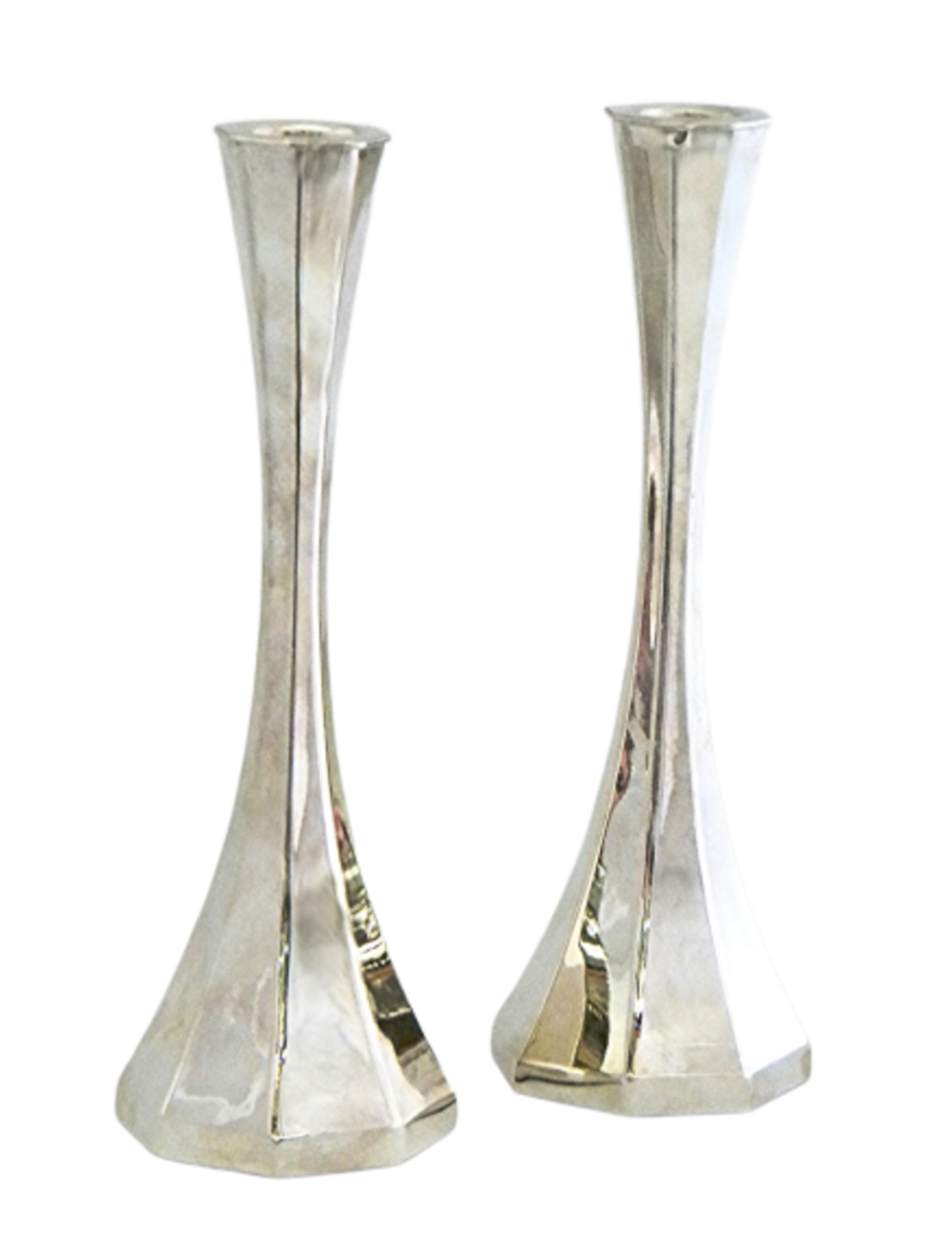pure silver Caprese XL candlesticks