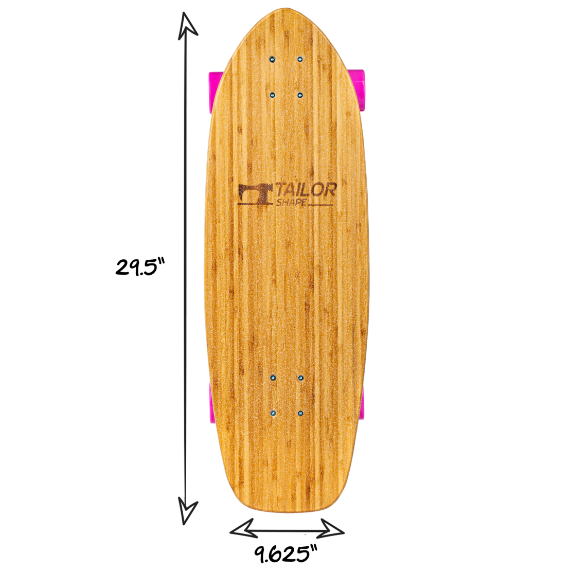 סקייטבורד סרף סקייט - מדמה גלישה - Blue Beach (Bamboo) SurfSkate 
