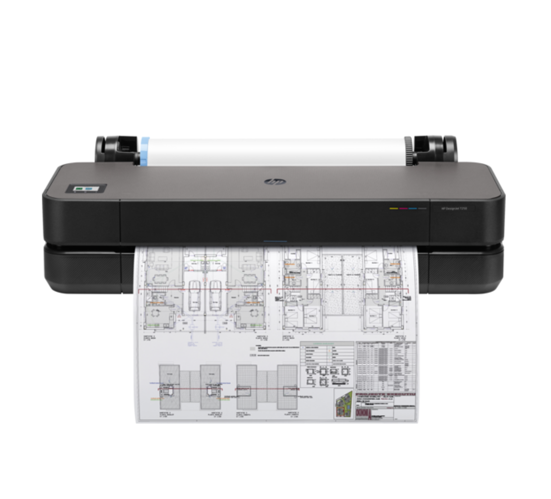 מדפסת תרמית HP DesignJet T250 24-in‏ (5HB06A-1)