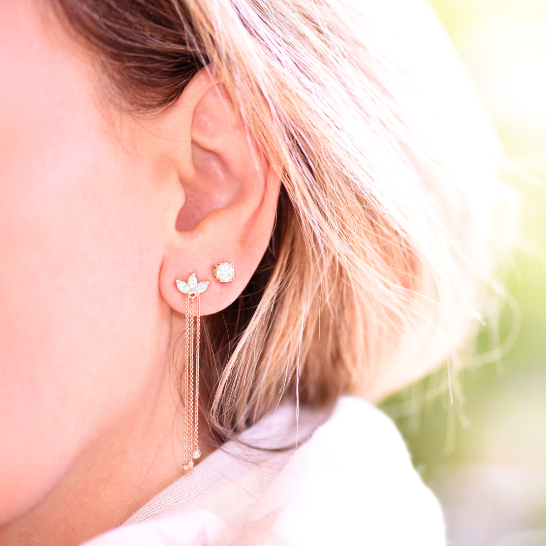Emily Diamond Earrings
