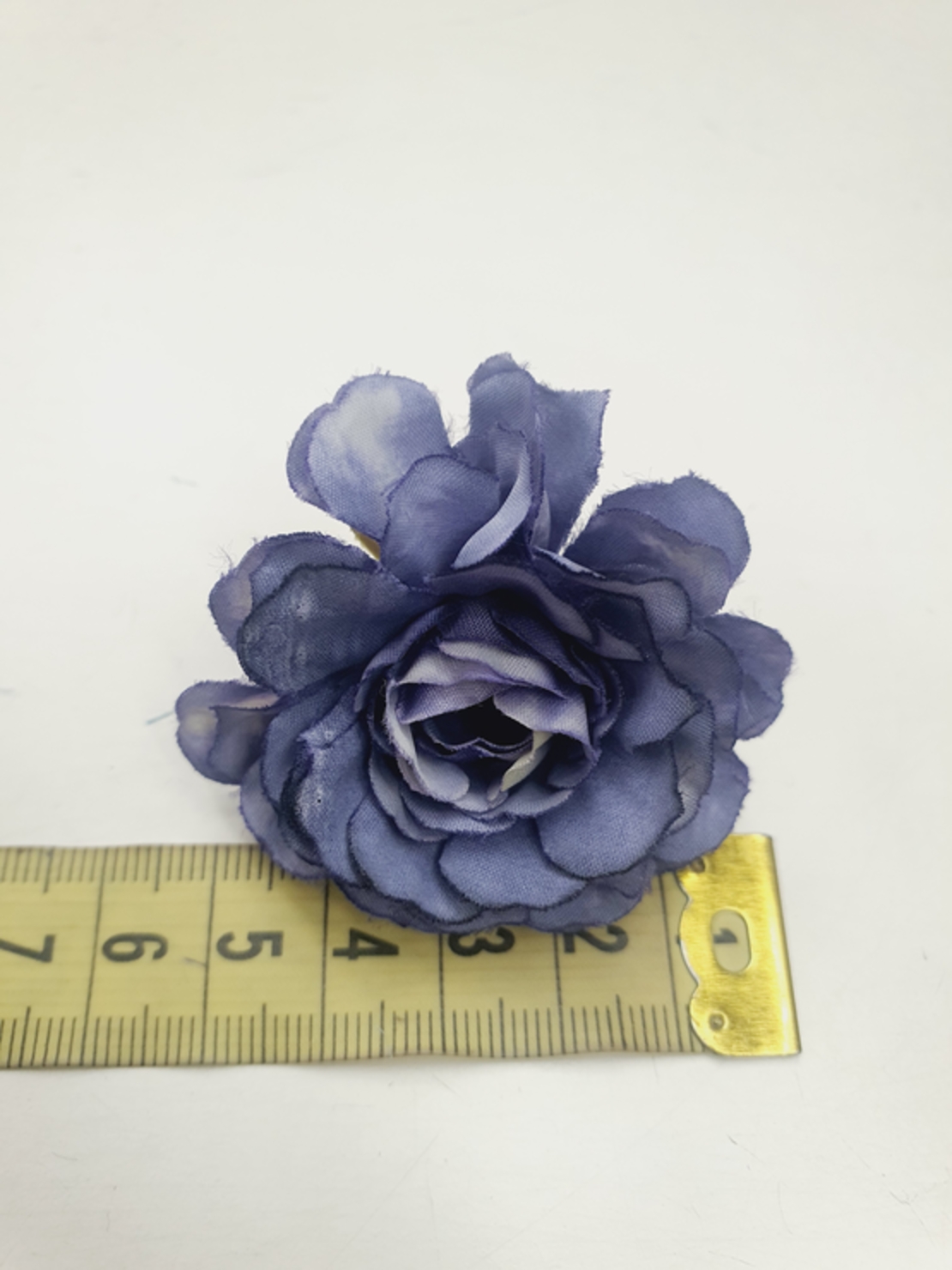 פרח משי צבע סגול מארז של 3 יחידות 