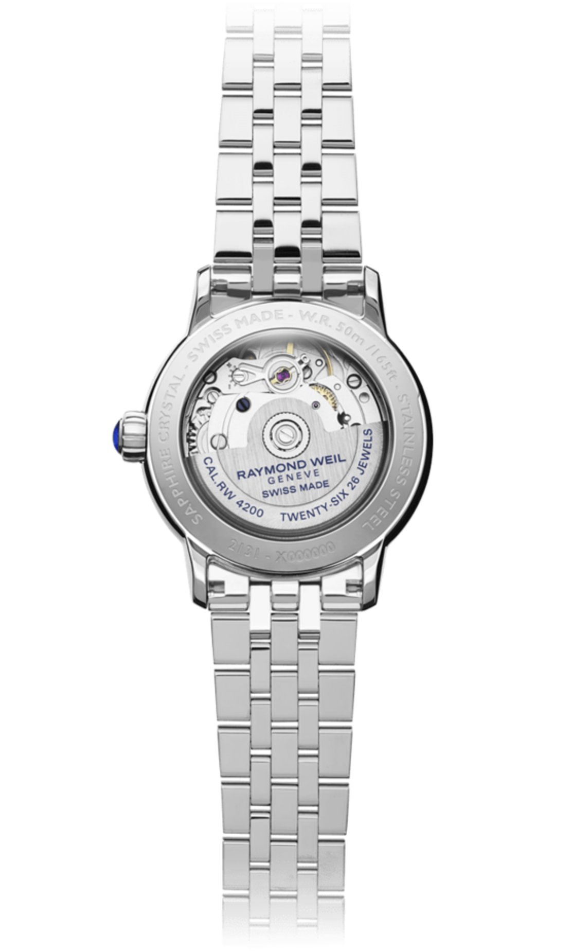 Maestro Ladies Automatic Mother-of-Pearl Diamond Bracelet Watch, 31mm 2131-ST-00966