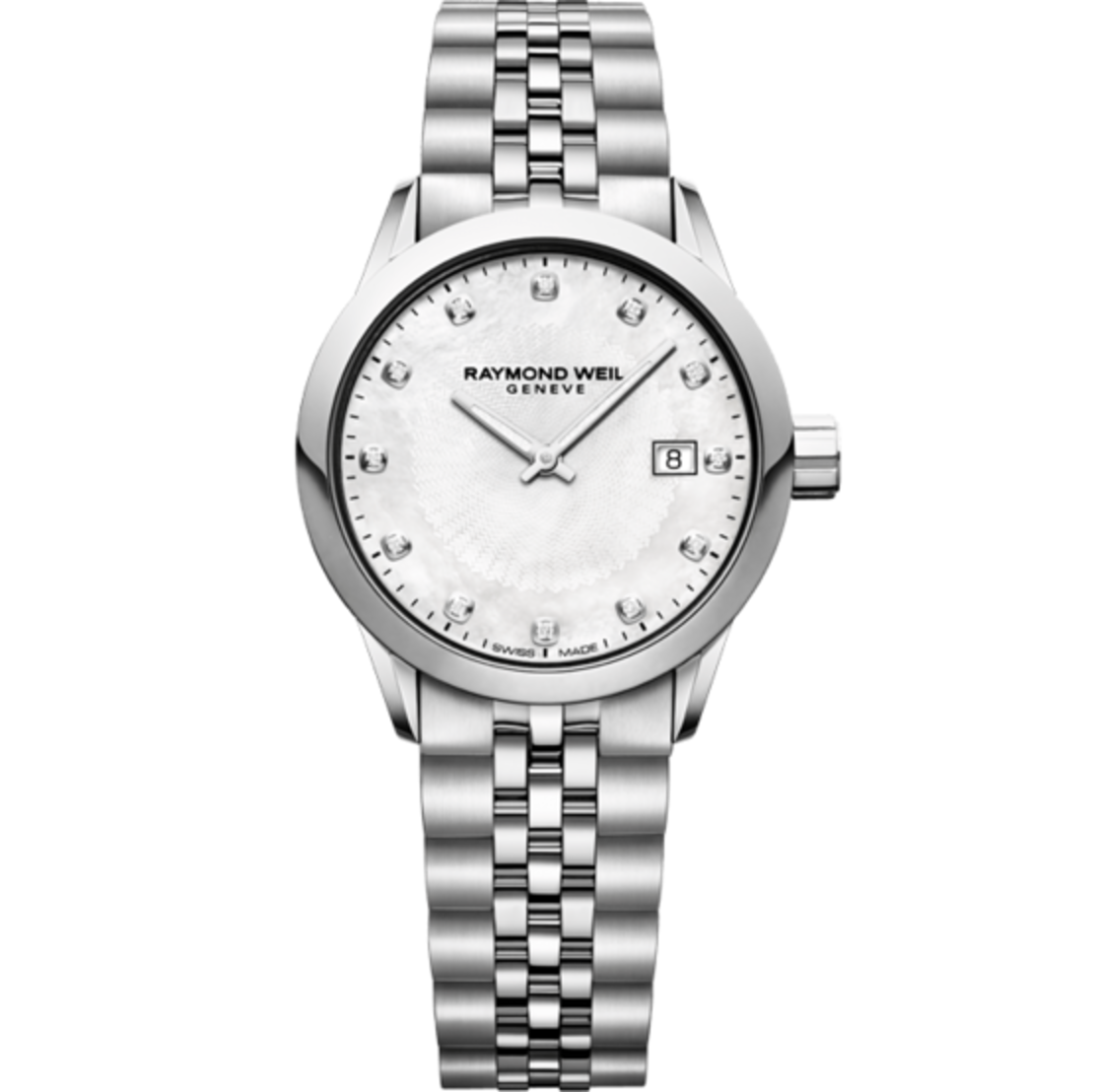 Raymond Weil Women's 5629-ST-97081 Freelancer Ladies Analog Display Quartz Silver Watch