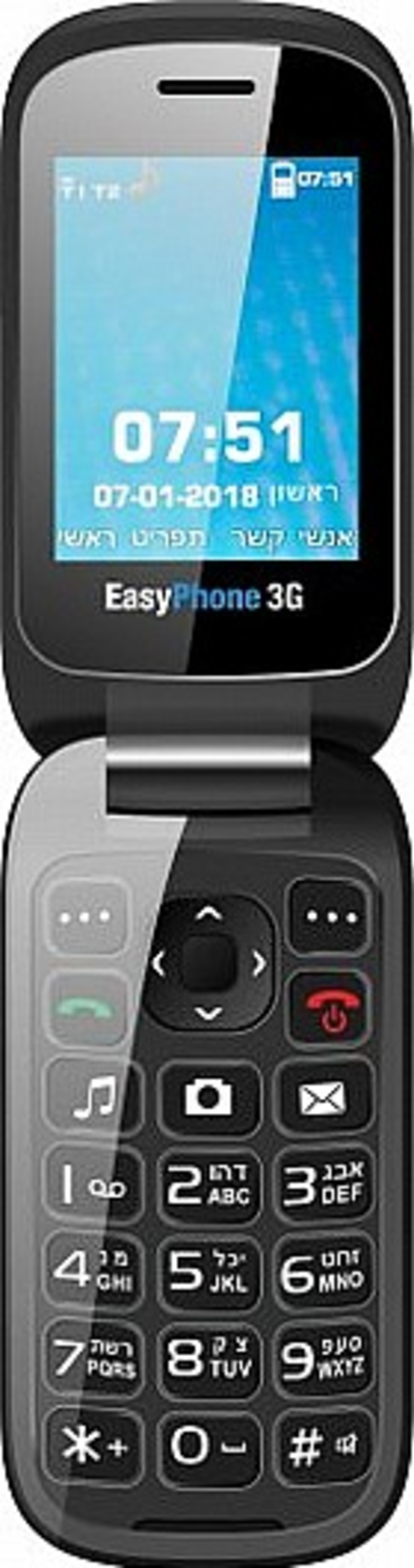 טלפון סלולרי למבוגרים EasyPhone NP-66 3G
