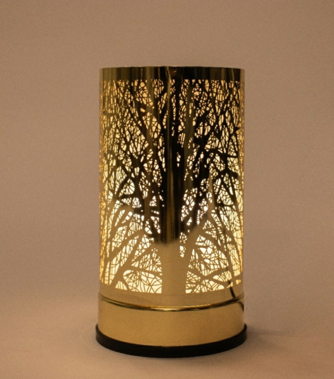 מנורת טאץ מפיצת ריח Scentchips דגם עץ