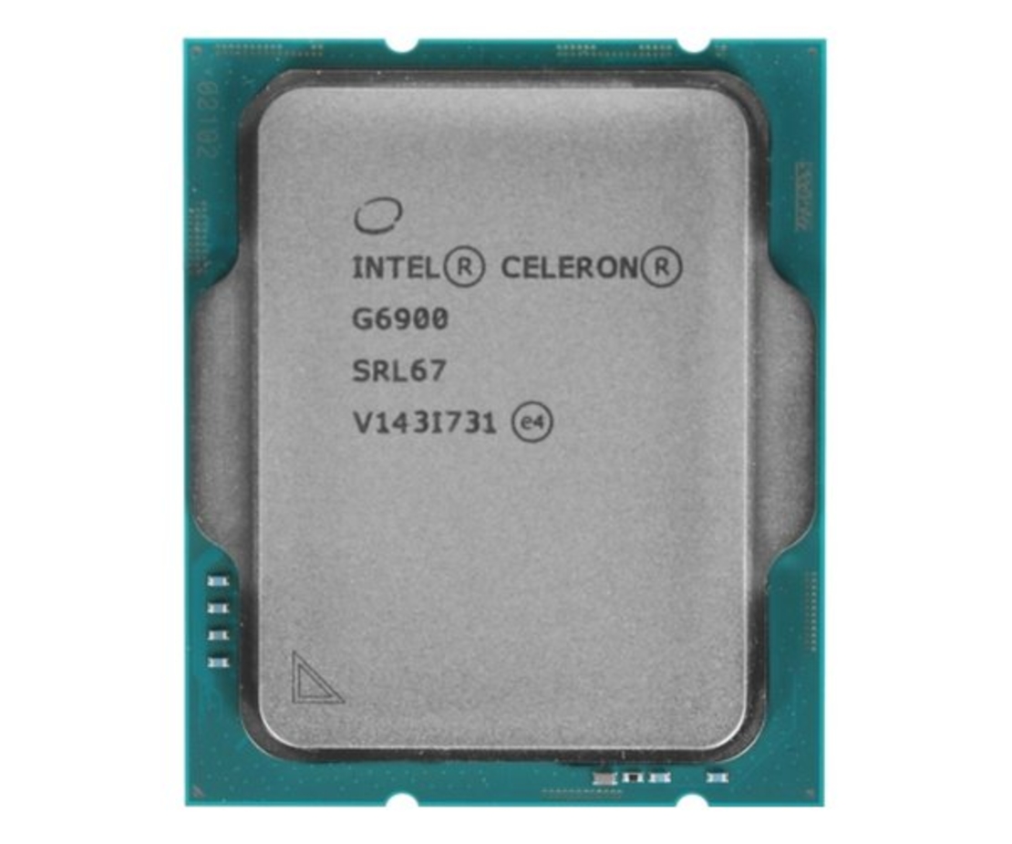 מעבד דור 12 Intel Celeron G6900 Tray UHD 710 GPU LGA1700