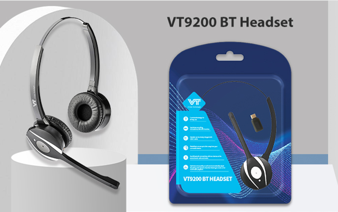 מערכת ראש (אוזניות) VT9200 BT - B + BT50U