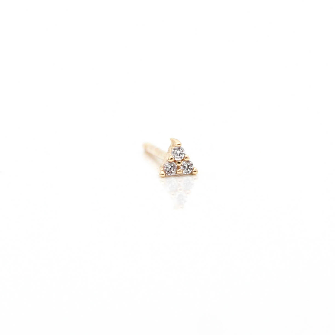 סט עגילים - GOLDEN STARS - כסף 925 בציפוי זהב מיקרוני
