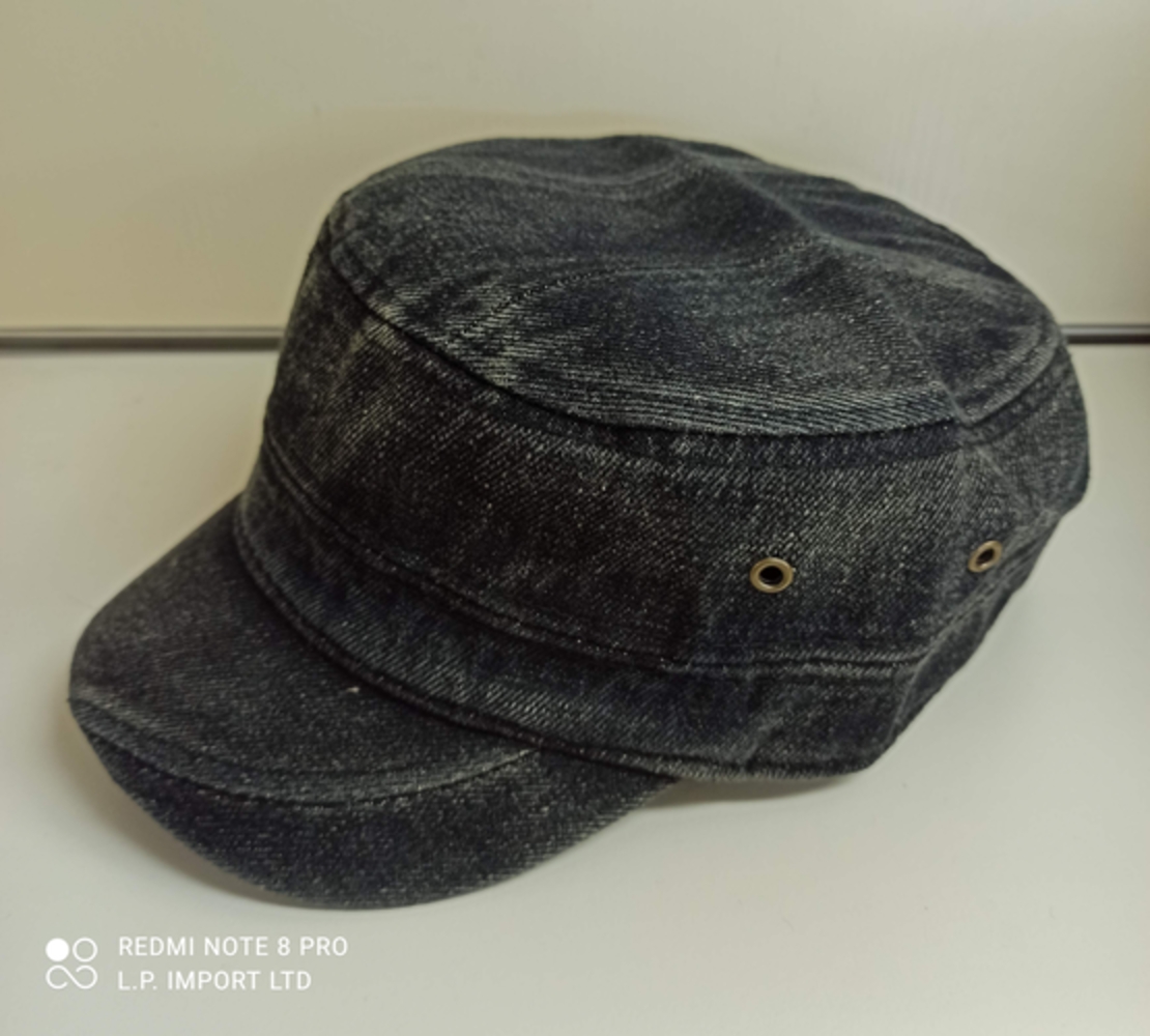 כובע גנרל פידל קסטרו ג'ינס ווש צבע שחור או כחול