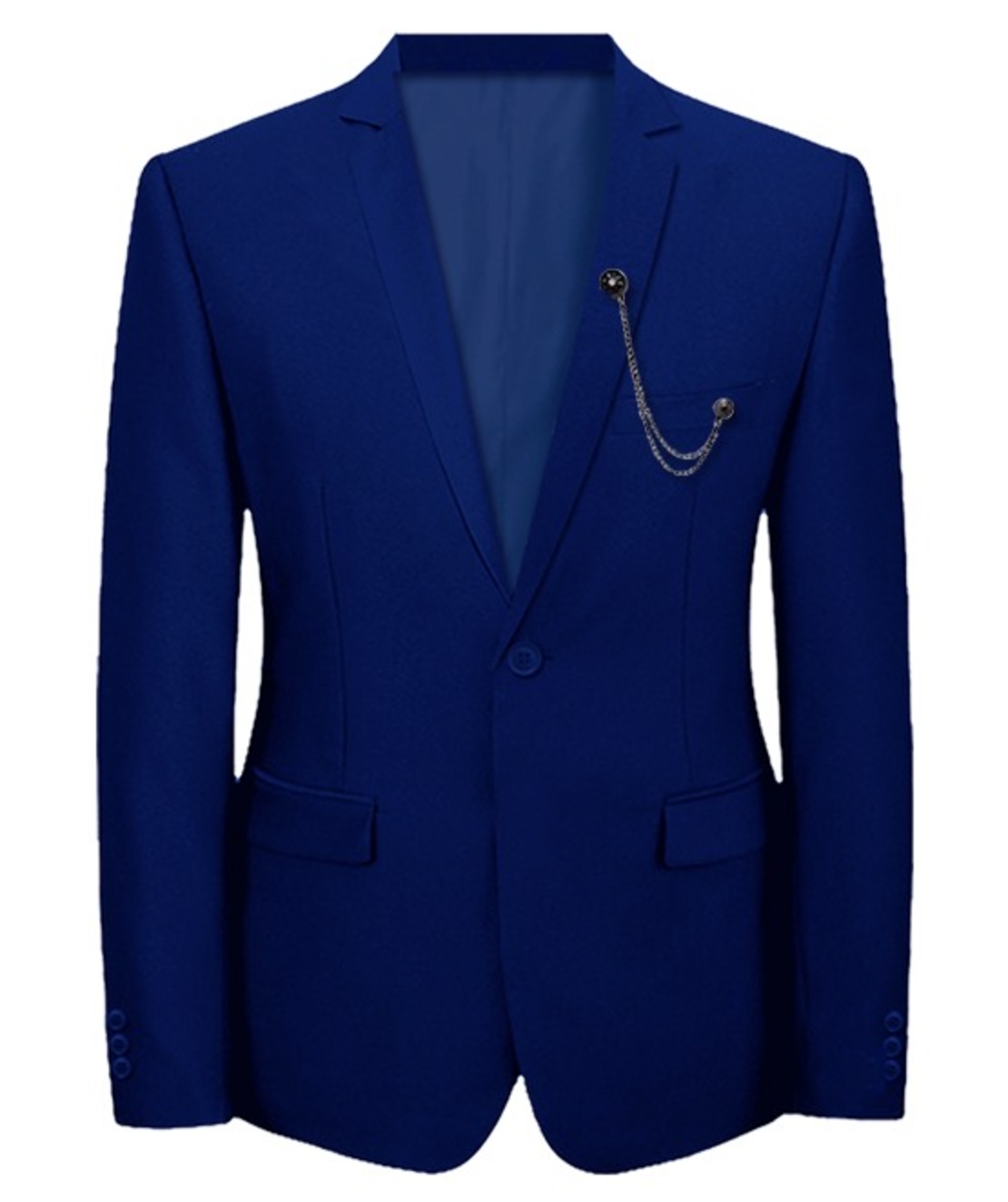 חליפה  SUPER SLIM FIT - כחול רויאל