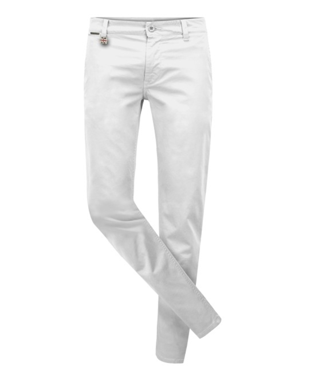 מכנסיים Skinny Cotton/Stretch- אפור כהה